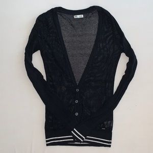 Garage Striped Cardigan